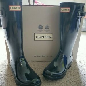 Hunter rain boots
